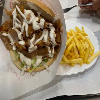 Menu doner kebab