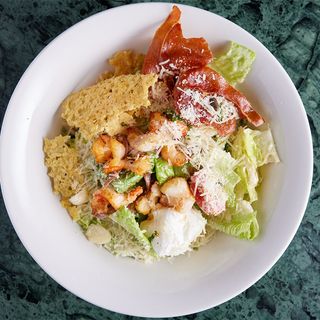 Caesar Salad with  Prawns