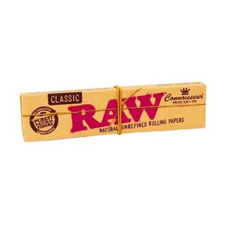 Raw Connoisseur Kingsize Slim Mortalhas + Filtros