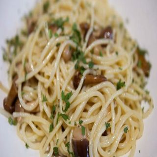 Espaguettis funghi