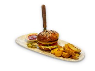 Чизбургер куриный (450г)