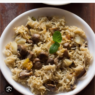 Mushroom Pulao