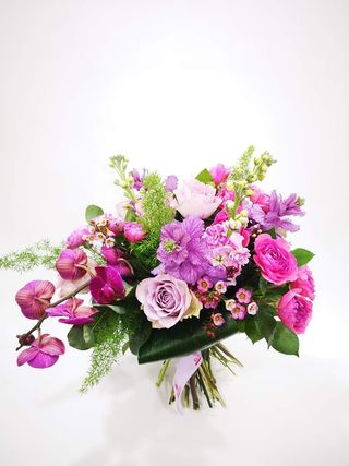 Buchet flori roz