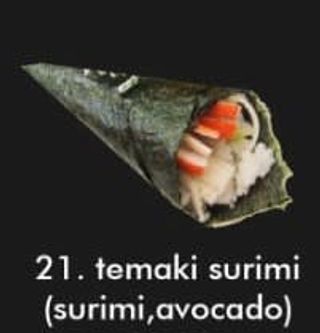 Temaki surimi