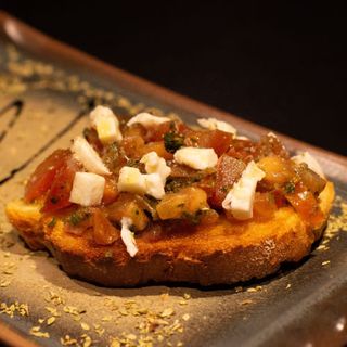 Bruschetta De Mozzarella De Búfala