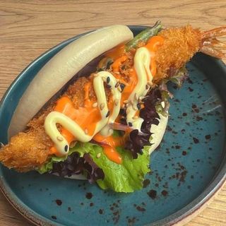 SEN TAKU, Bao De Langostino Panko