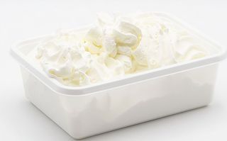 Vaschetta piccola panna montata