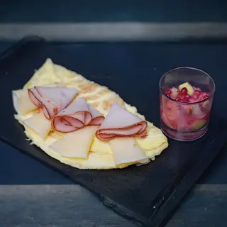 Omelette Smoked Turkey And Cheese
