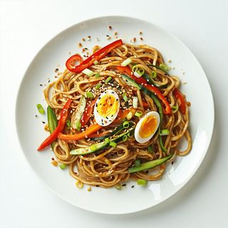 Yaki udon verdure