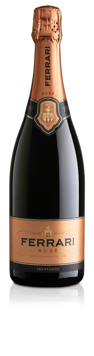 Spumante rosè Ferrari
