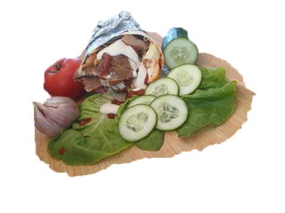 Lawasz wypas z mięskiem z kurczaka 