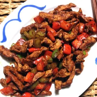Cerdo Con Guindillas
