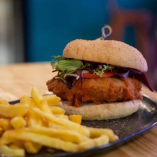 Hamburguesa Pollo Crispy