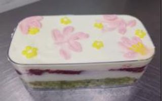 Трайфл «Фисташка-малина»