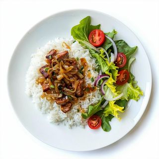 Wieprzowina z cebulą na ostro 350g