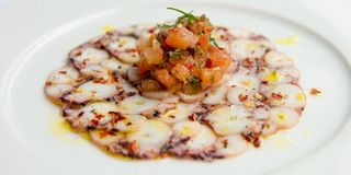 Carpaccio di polipo
