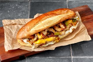 Philly chicken cheesesteak