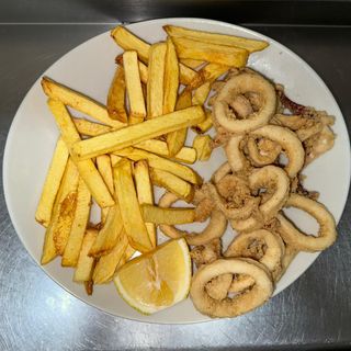 Calamares Fritos (Calamar Nacional)