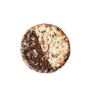 Pizza moitié moitié