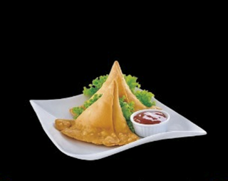 Veg samosa (2 uds)
