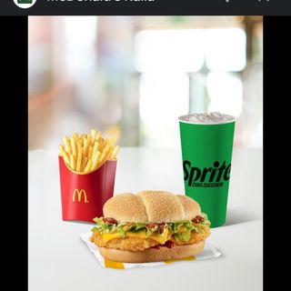 Menù burger di manzo