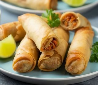 Rollitos de verduras 小春卷