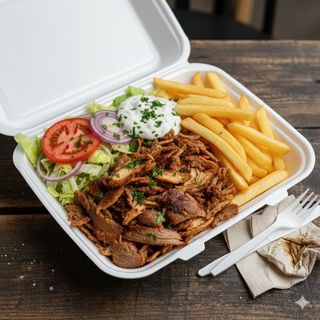 Vaschetta kebab grande