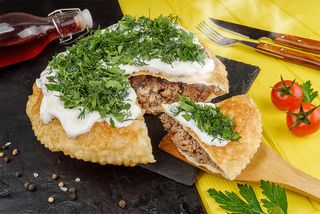 Чебурег-пирог с мраморной говядиной (455 гр.)