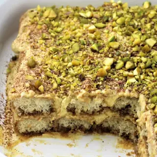 Pistachio Tiramisu