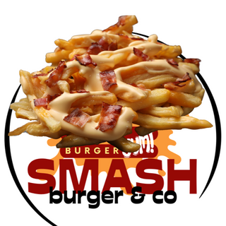 patatine con cheddar e bacon