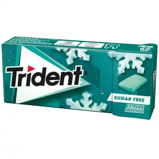 Trident Drageias Extreme Mentol 14 gr