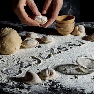 Pierogi z kapustą i grzybami 