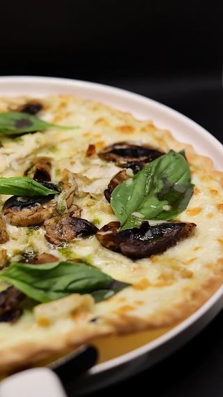 Pizza Tetrazzini 