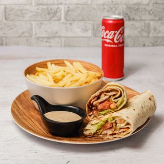 shawarma di pollo - menù