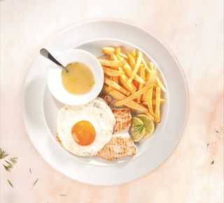 Bitoque com Molho de Lima