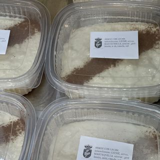 TARRINA DE ARROZ CON LECHE