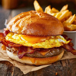 Maze Breakfast Sandwich