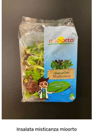 Insalata misticanza mioorto - vaschetta 100 g