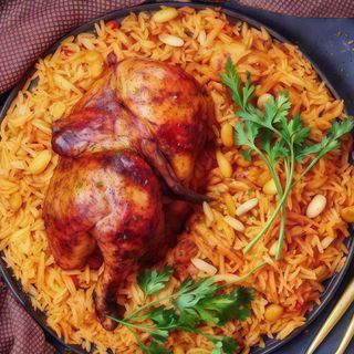 Poulet Kabsa 1/2