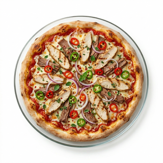 Pizza Kebab Doner Mitjana 28 Cm.