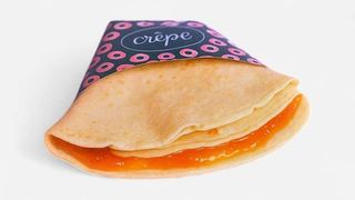 Clătită cu dulceaţă de caise