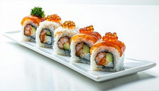 212. Tobiko roll