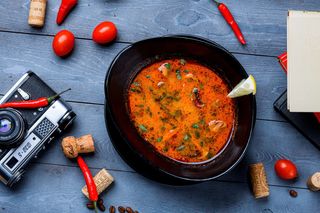 Том Ям с морепродуктами