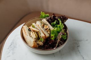 Бріош з цукіні та яйцем