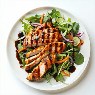 Pollo in salsa teriyaki