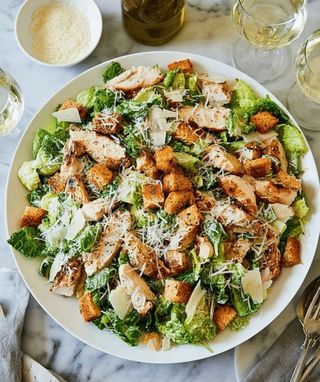 Chicken Caesar salad