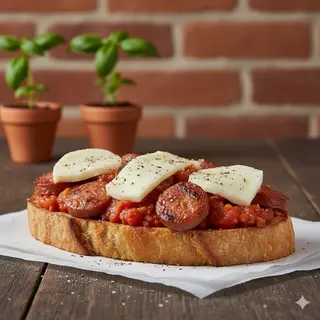 Max bruschetta alla pizzaiola