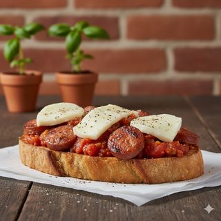 Max bruschetta alla pizzaiola