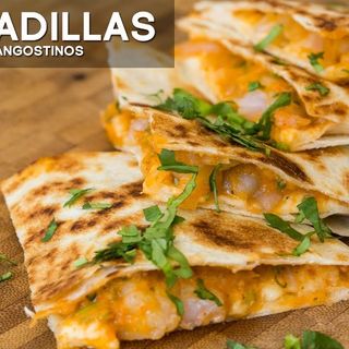 Quesadilla con gambas /Prawns
