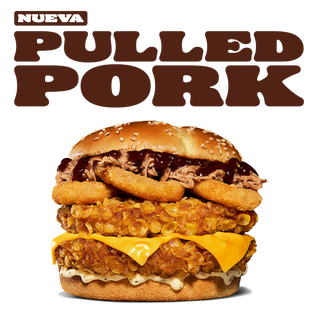 Pulled Pork & Onion Doble Pollo